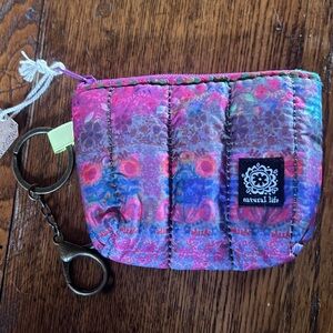 Natural Life Vibrant Floral Quilted Pouch